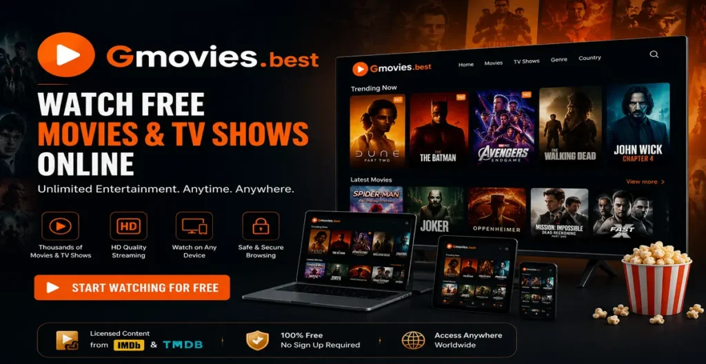 Gmovies.best – Watch Free Movies and TV Shows Online with HD Streaming